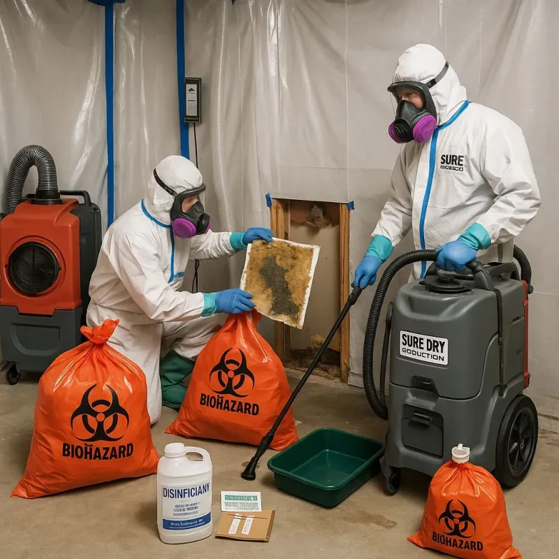 Contaminated Water Handling Protocols process in Mount Hope, WV