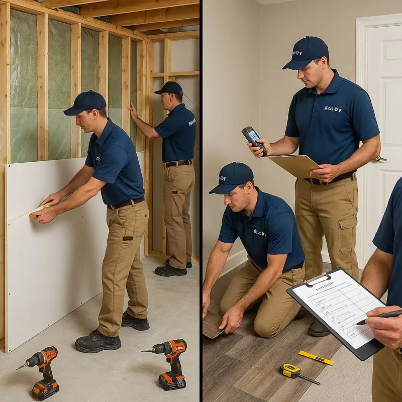 Repairs and Reconstruction process in Mount Hope, WV